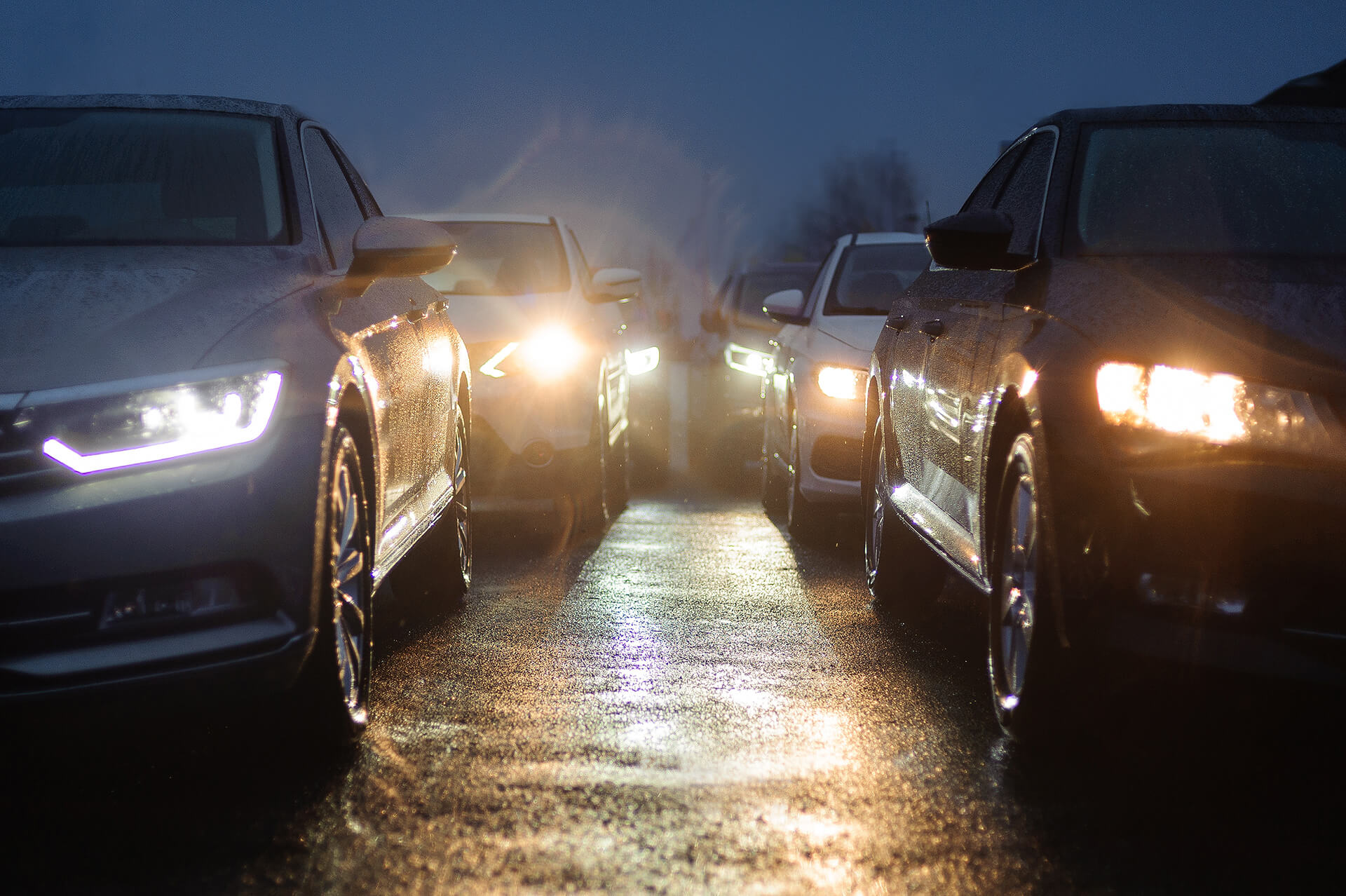 When should you use low beam headlights?